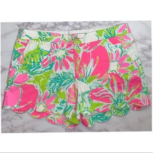 Lilly Pulitzer Buttercup Shorts Size 10